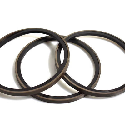 PTFE NBR أغلفة المكبس SPG 70 * 4.9 لتحسين موثوقية الأسطوانة