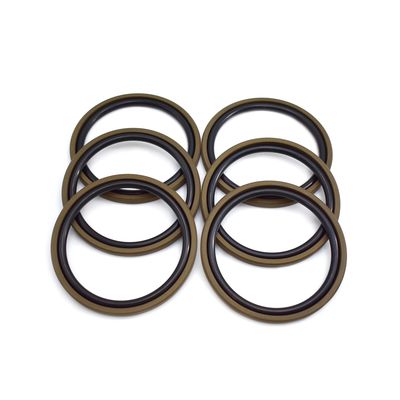 المكبس الهيدروليكي SPGO Seal / Glyd Ring / GSF Seal Compact Rod أغلفة المكبس / أغلفة حلقة المكبس