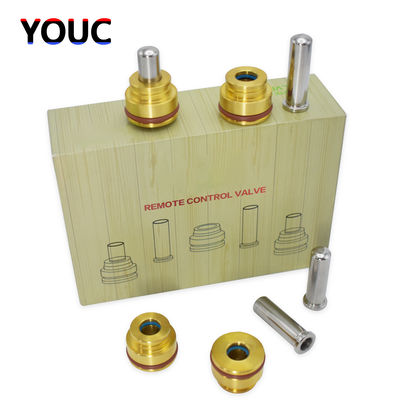 عالية الجودة الحفار الهيدروليكي 10 * 10mm جوستيك مدفع صمام التحكم عن بعد من CAT DH R EC